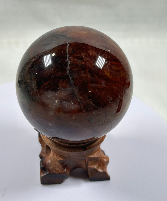 (#415) - Fire Quartz Sphere - New