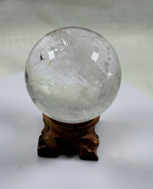 (#428) - Clear Quartz Sphere - New