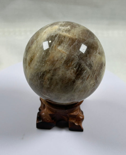 (#404) - Moonstone Sphere - New