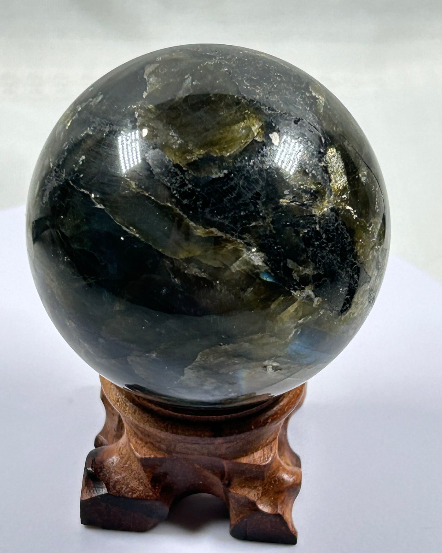 (#396) - Labradorite Sphere - New