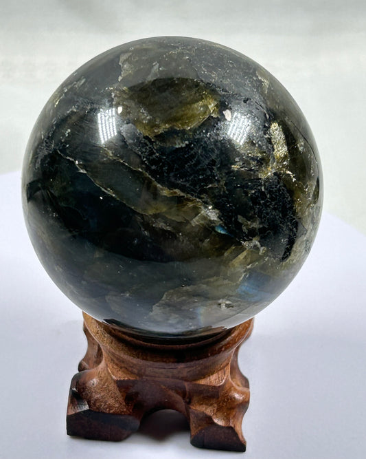(#396) - Labradorite Sphere - New