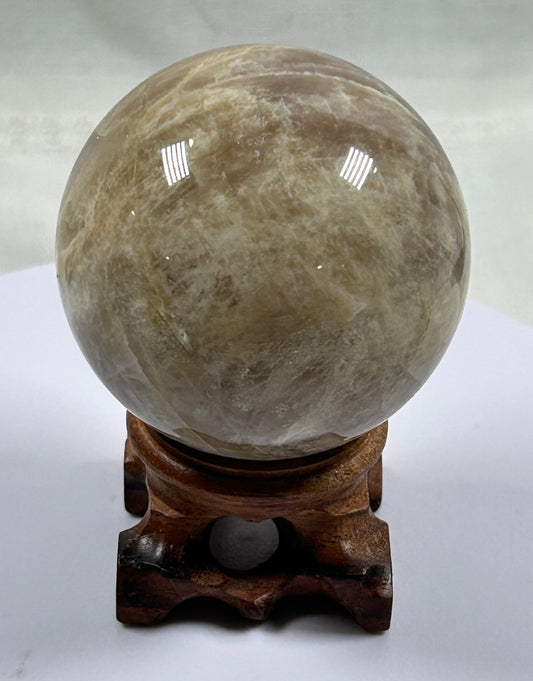 (#408) - Moonstone Sphere - New