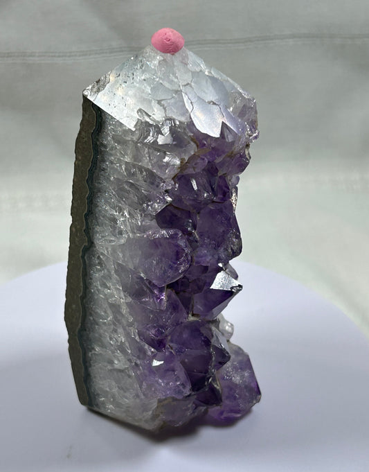 (#1239) - Amethyst Cluster Tower - New