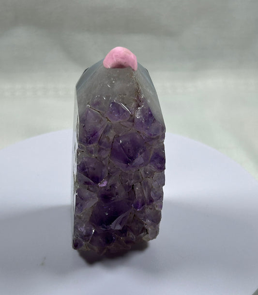 (#1243) - Amethyst Cluster Tower - New