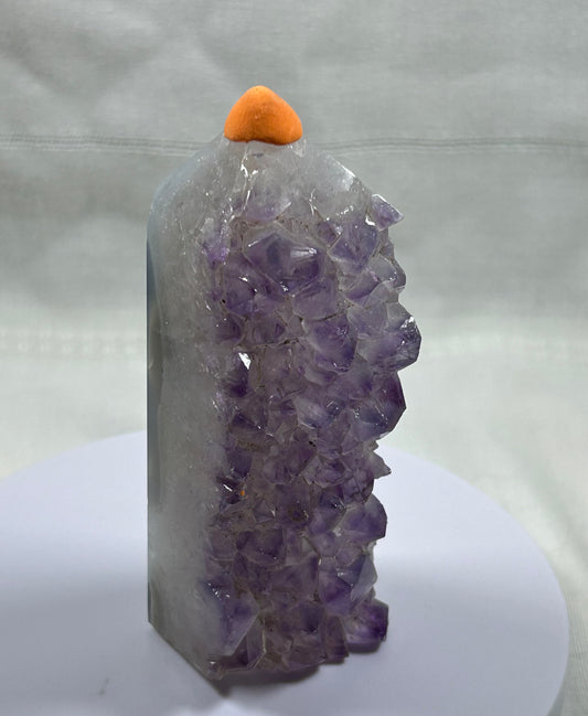 (#1240) - Amethyst Cluster Tower - New