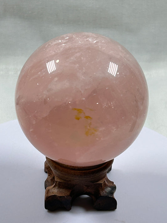 (#379) - Rose Quartz Sphere - New