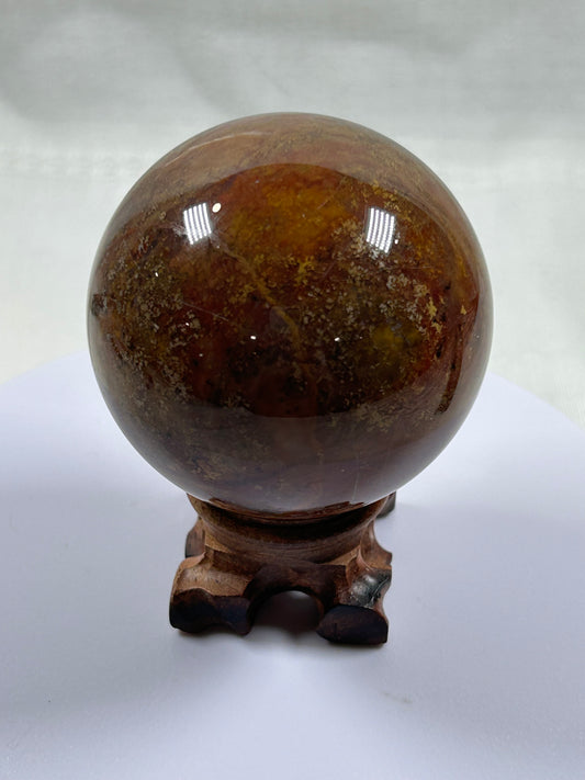 (#369) - Ocean Jasper Sphere - New