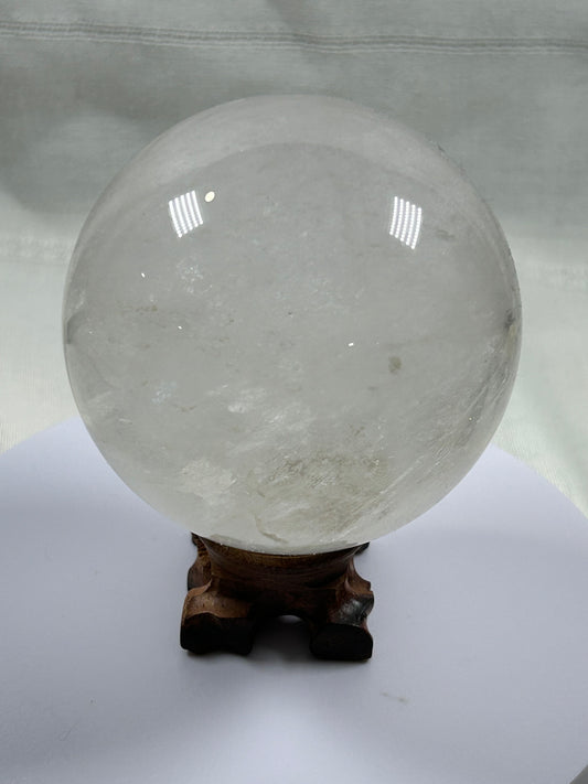 (#358) - Clear Quartz Sphere - New