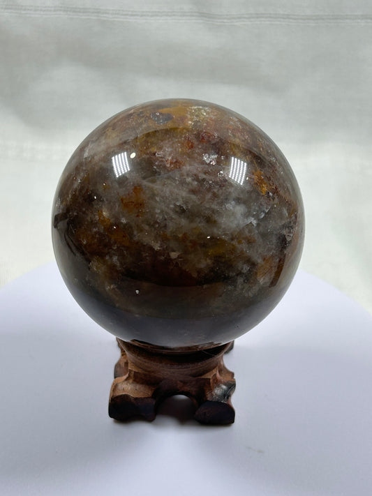 (#331) - Fire Quartz Sphere - New