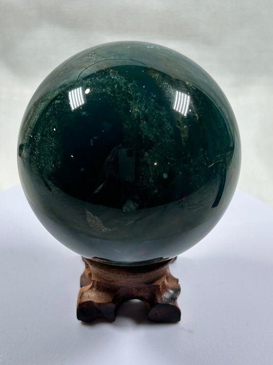 (#356) - Bloodstone Sphere - New