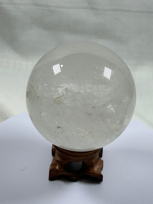 (#305) - Clear Quartz Sphere - New