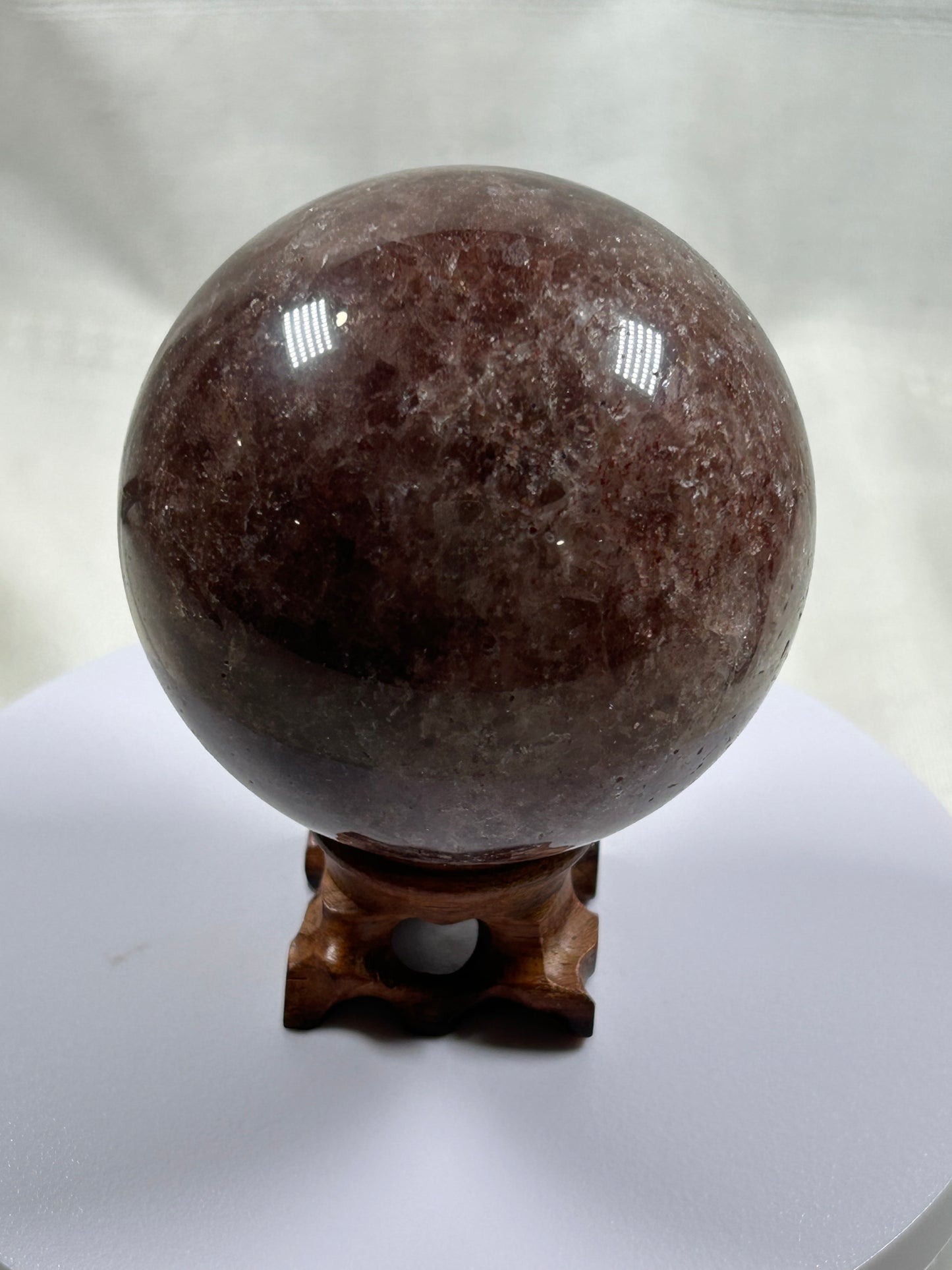 (#245) - Strawberry Quartz Sphere - New