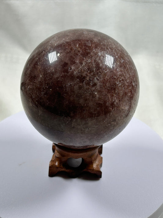 (#245) - Strawberry Quartz Sphere - New