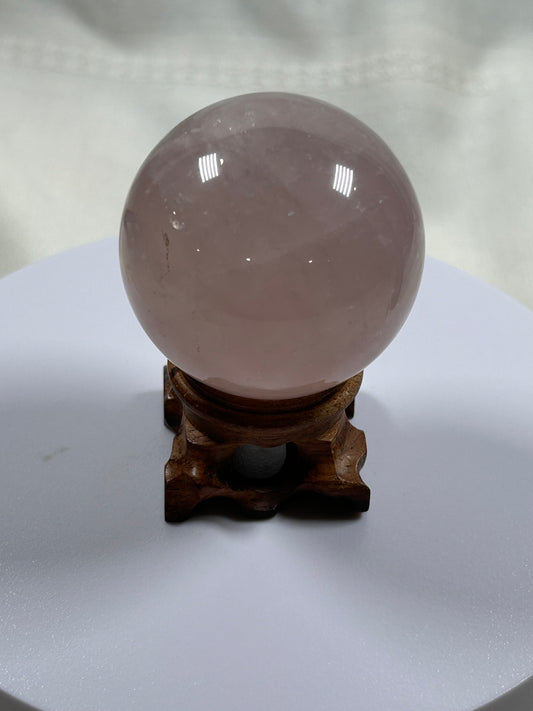(#281) - Rose Quartz Sphere - New