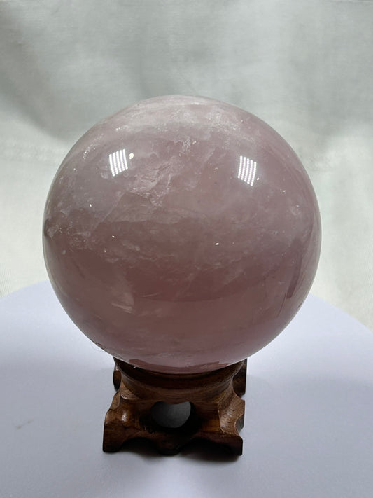 (#272) - Rose Quartz Sphere - New