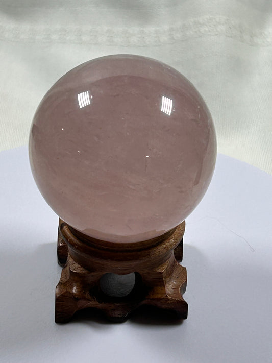 (#284) - Rose Quartz Sphere - New
