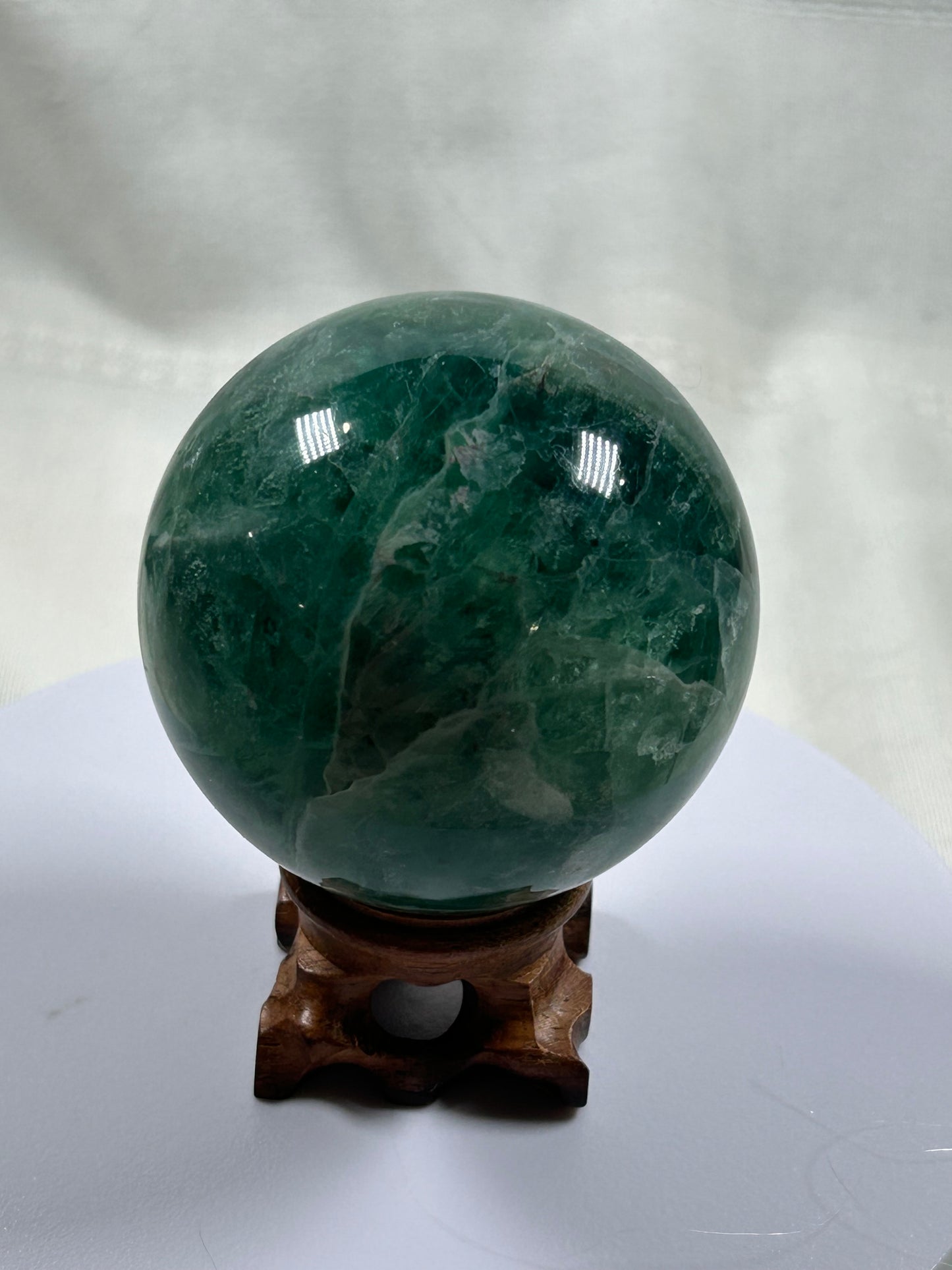(#256) - Fluorite Sphere - New