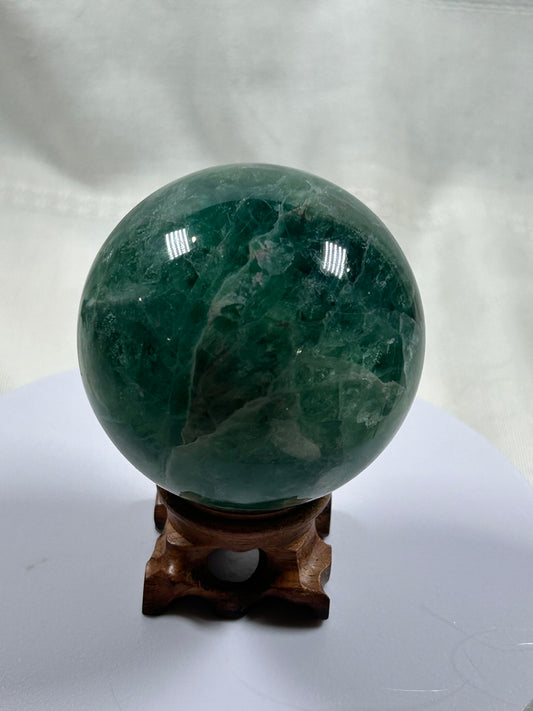 (#256) - Fluorite Sphere - New