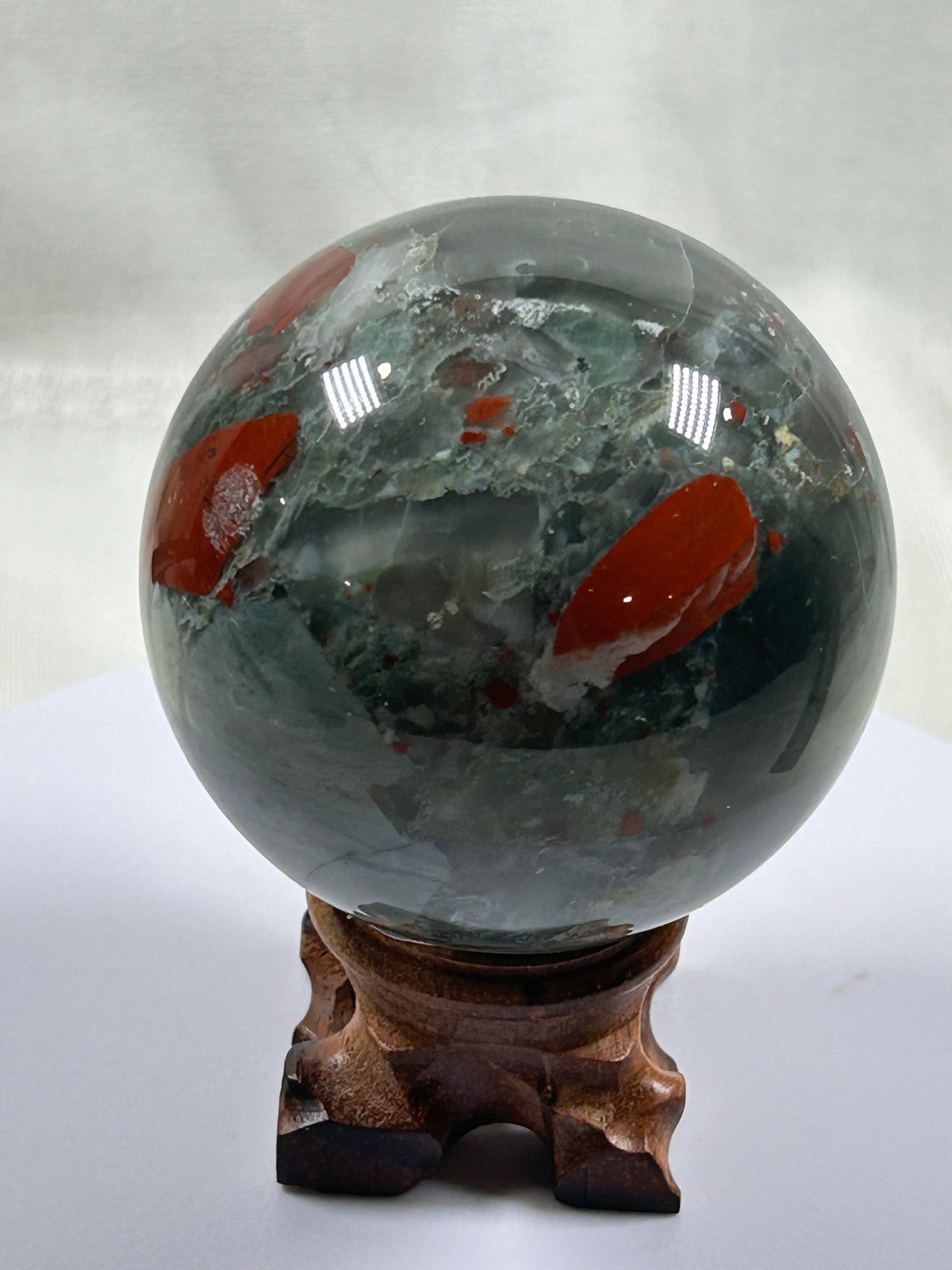 (#231) - African Bloodstone Sphere - New