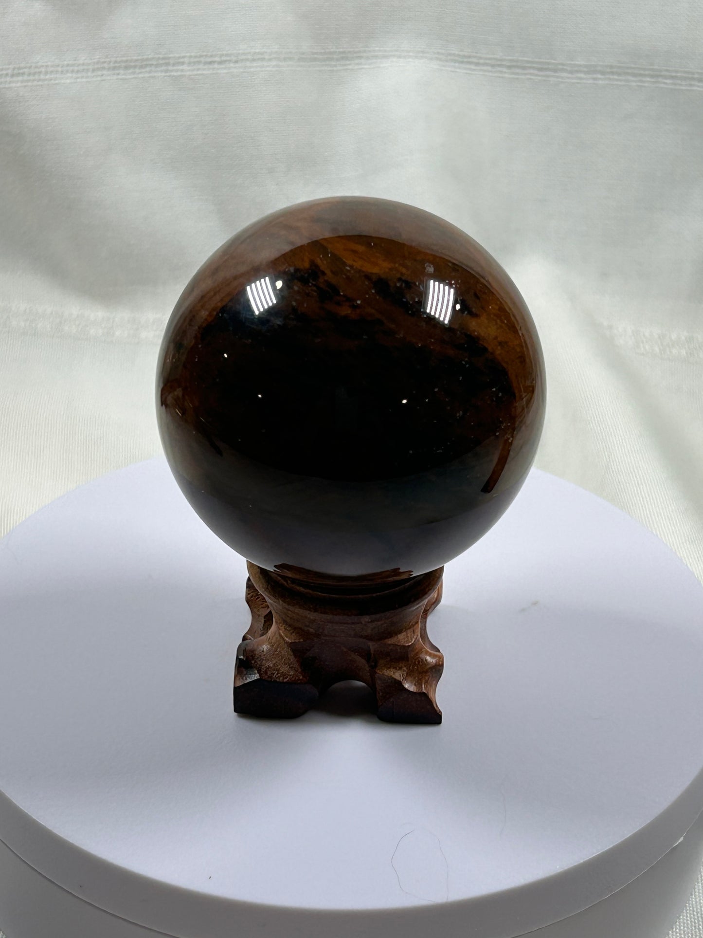 (#237) - Red Obsidian Sphere - New