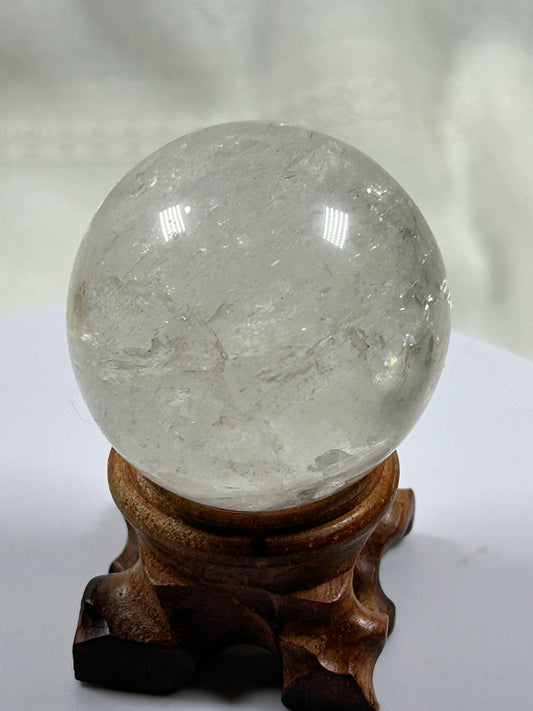 (#444) - Clear Quartz Sphere - New