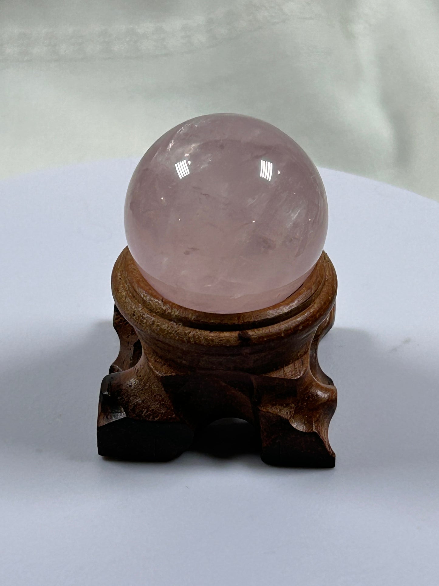 (#454) - Rose Quartz Sphere - New