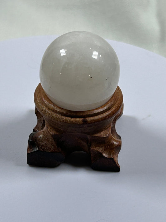 (#447) - Milky Quartz Sphere - New
