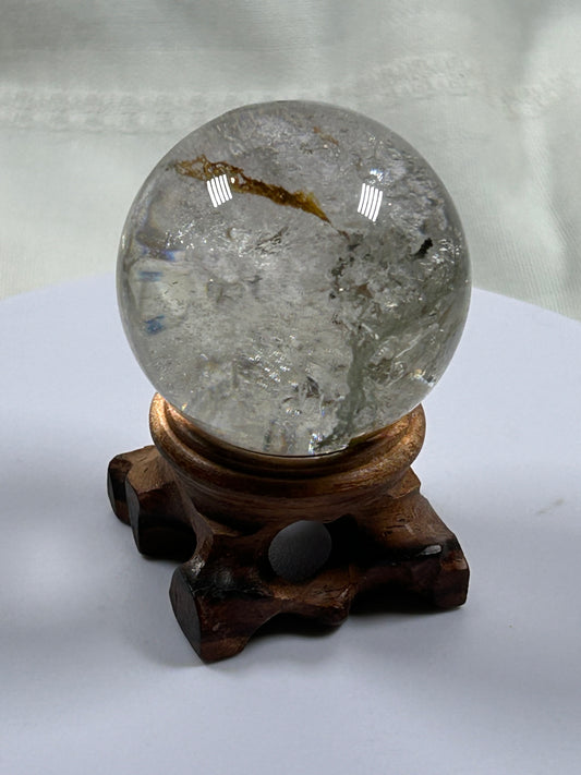 (#443) - Clear Quartz Sphere - New