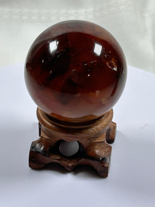 (#455) - Carnelian Sphere - New
