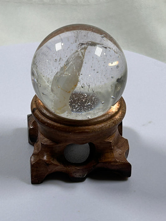 (#389) - Clear Quartz Sphere - New