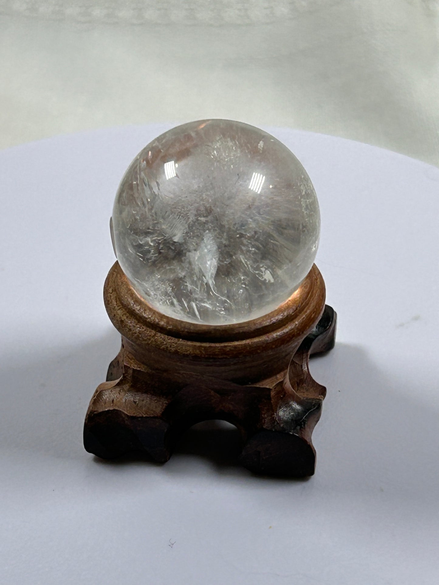 (#445) - Clear Quartz Sphere - New