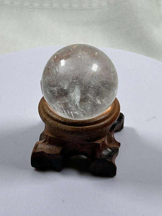 (#445) - Clear Quartz Sphere - New
