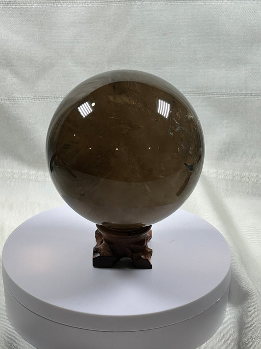 (#492) - Smoky Quartz Sphere - New
