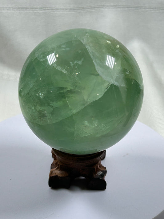 (#480) - Fluorite Sphere - New