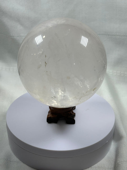 (#493) - Clear Quartz Sphere - New