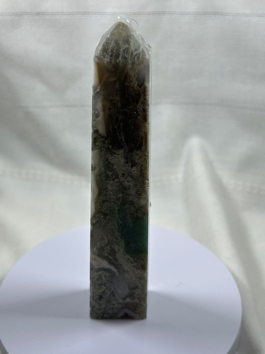(#586) - Moss Agate Tower - New