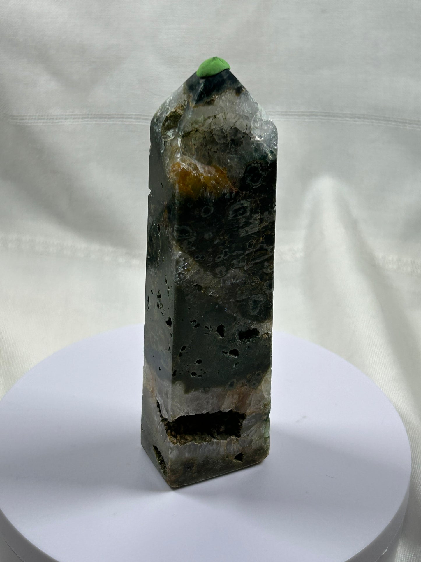 (#613) - Moss Agate Tower - New