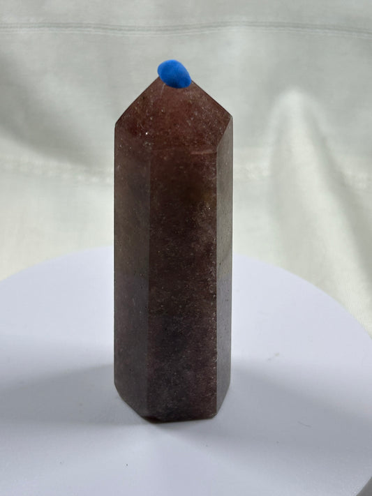 (#596) - Strawberry Quartz Tower - New