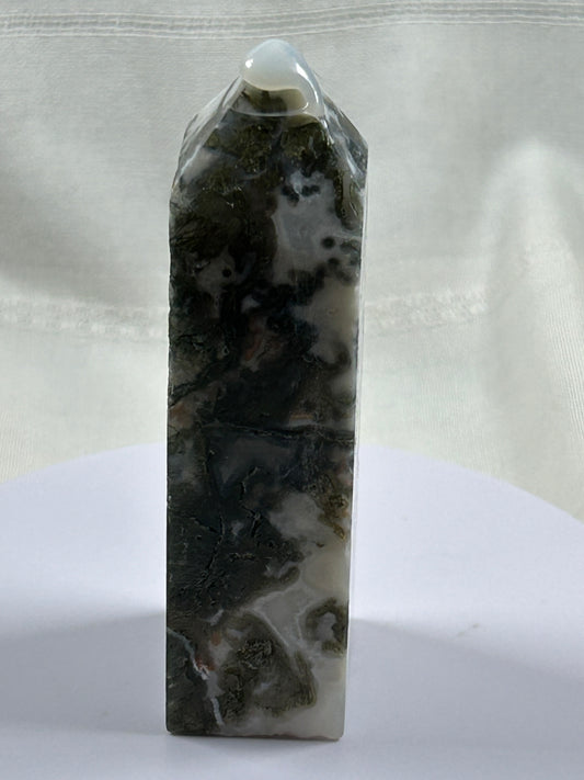 (#616) - Moss Agate Tower - New