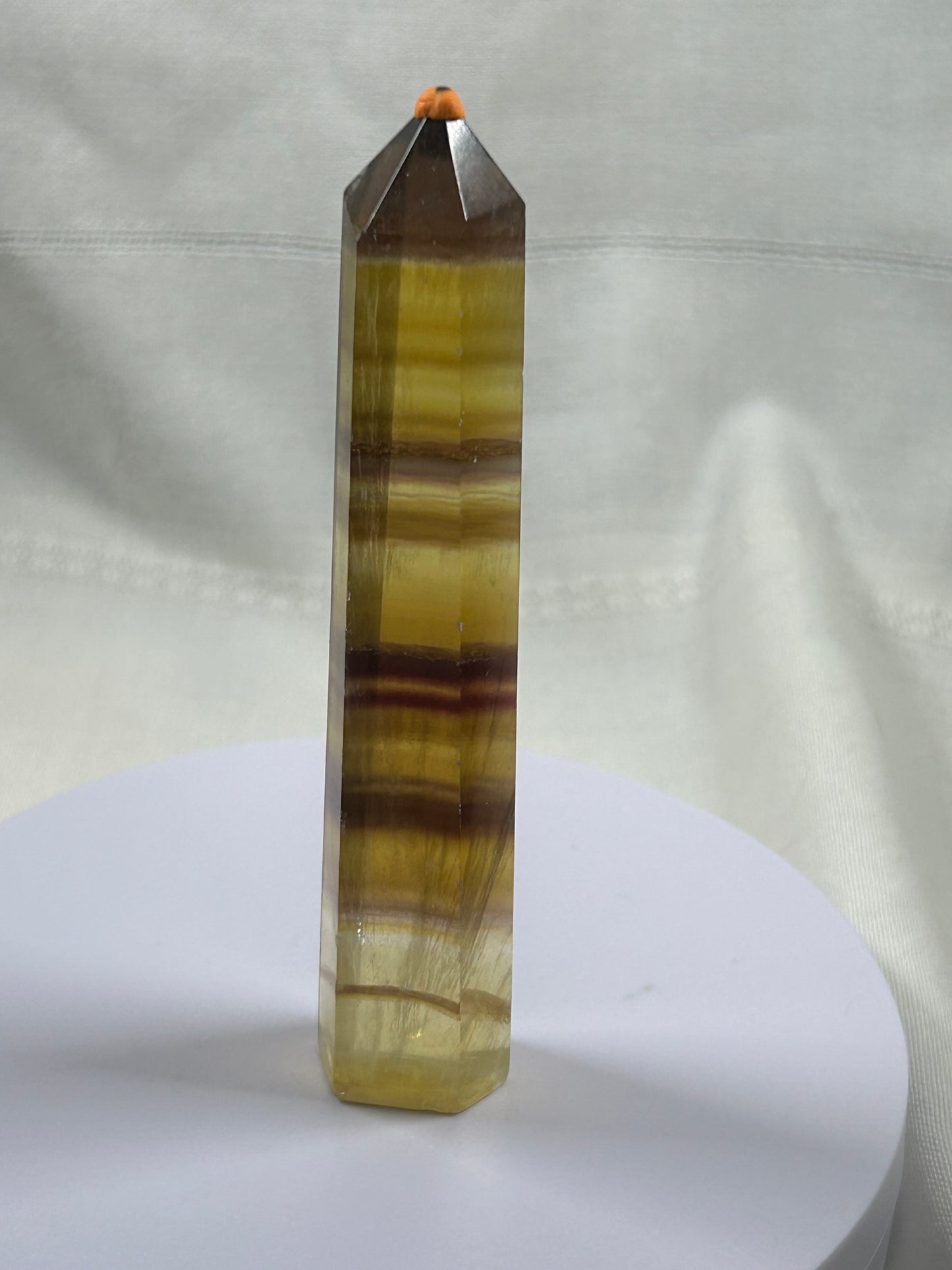 (#603) - Yellow Fluorite Tower - New