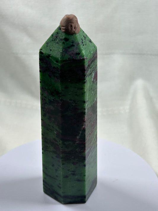 (#601) - Ruby Zoisite Tower - New