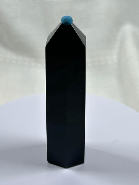 (#635) - Black Obsidian Tower - New