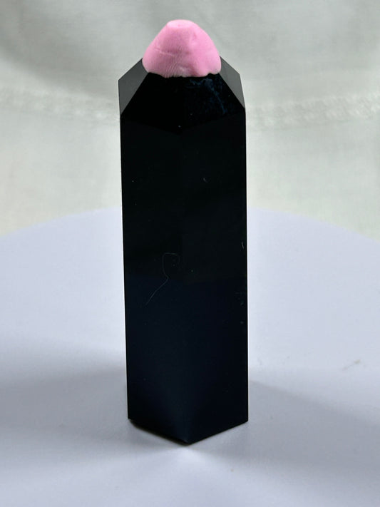 (#776) - Black Obsidian Tower - New