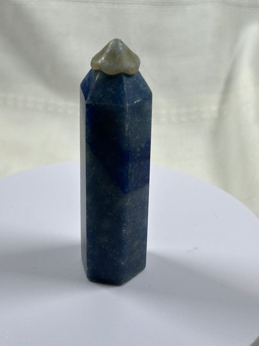 (#687) - Blue Aventurine Tower - New