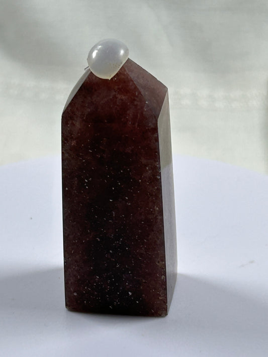 (#699) - Strawberry Quartz Tower - New