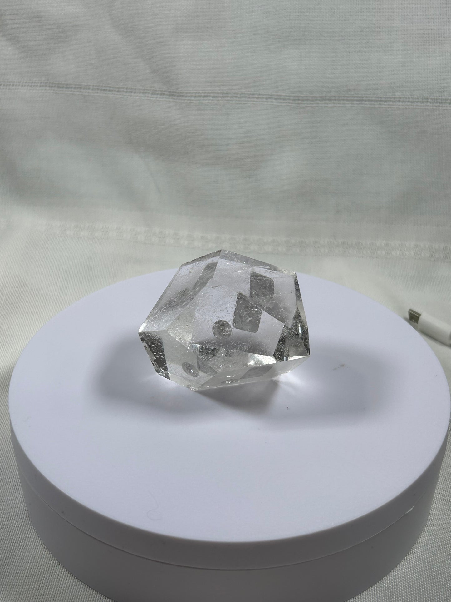 (#550) - Clear Quartz Polished - New