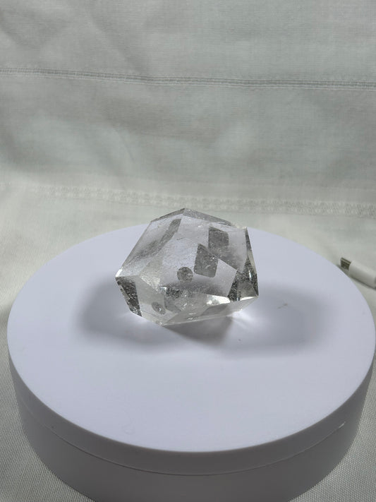 (#550) - Clear Quartz Polished - New