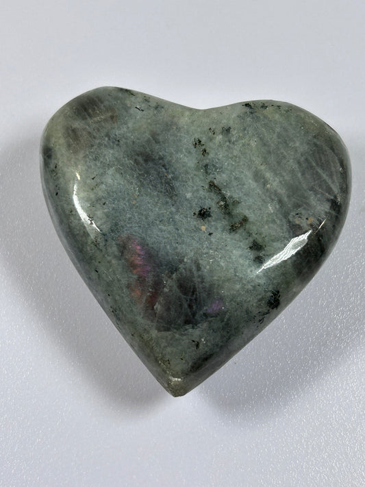 (#856) - Labradorite Heart - New