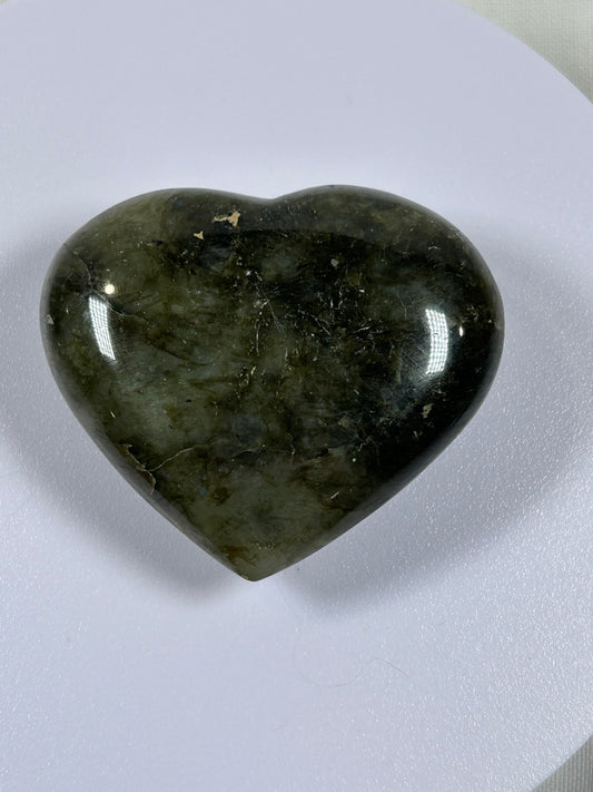 (#842) - Labradorite Heart - New