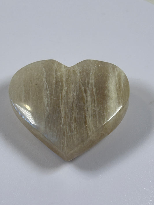 (#849) - Moonstone Heart - New
